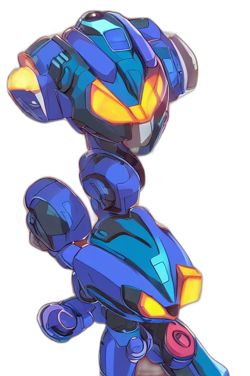 robot, weapon, concept art, 3d render transparent PNG cut-out