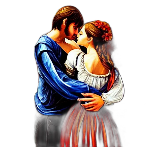 dress, oil painting, photorealistic, pixel art transparent PNG cut-out