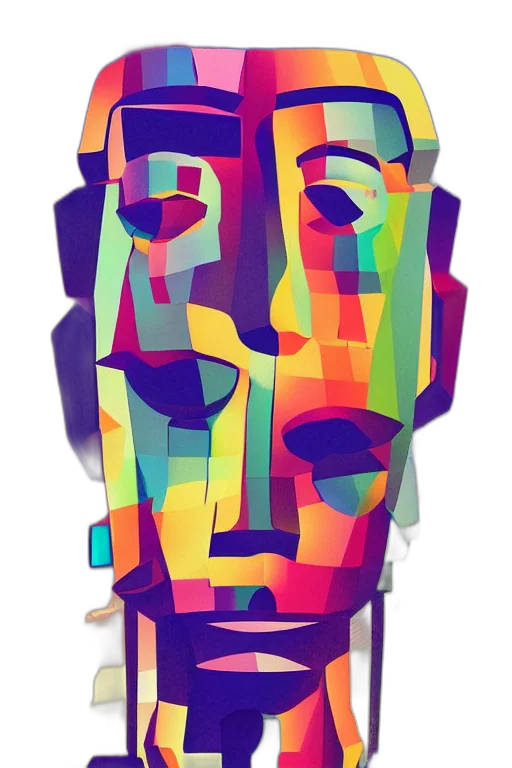 mask, face, robot, crown transparent PNG cut-out
