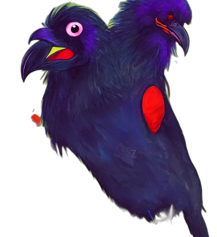 animal, mask, staff, creature, concept art, watercolor, photorealistic, oil painting transparent PNG cut-out