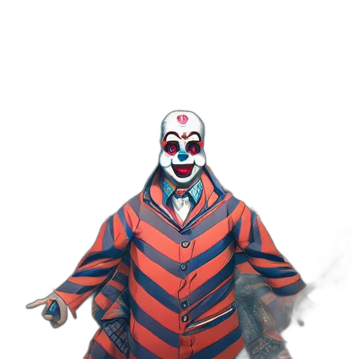 mask, creature, jacket, face transparent PNG cut-out