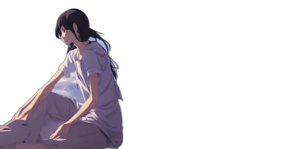 dress, jacket, anime, concept art, photorealistic, watercolor, neon lights, underwater transparent PNG cut-out
