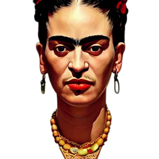 face, jewelry, mask, staff transparent PNG cut-out