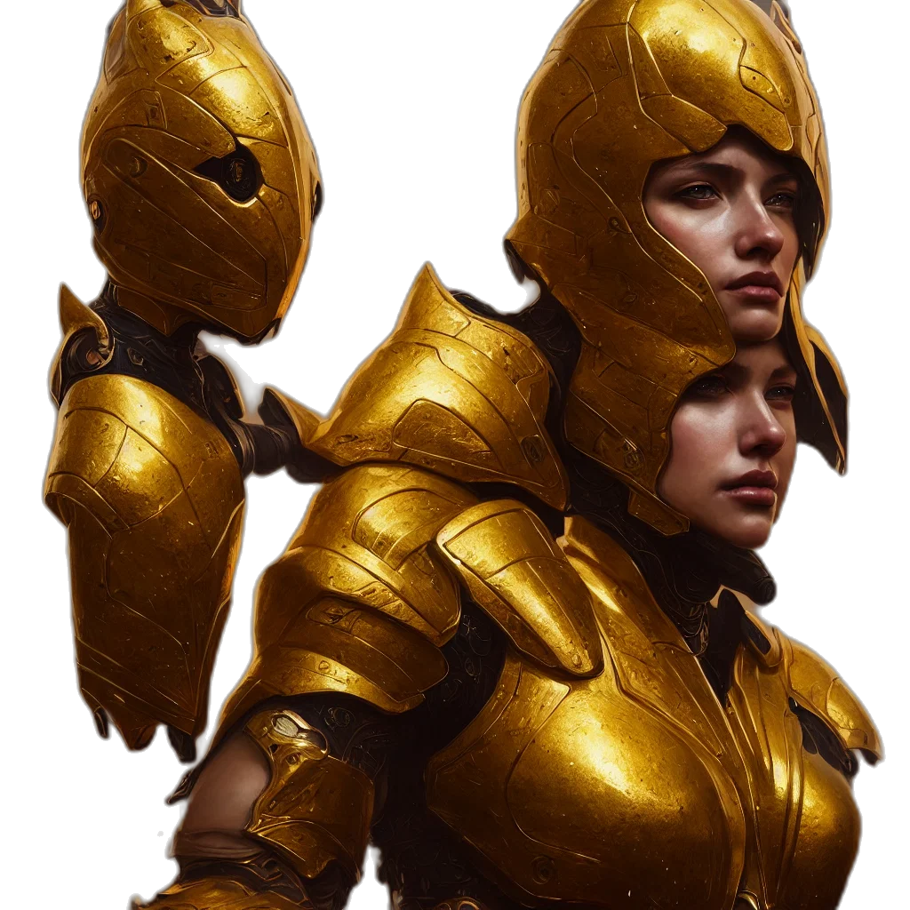 mask, concept art, fantasy art, 3d render transparent PNG cut-out