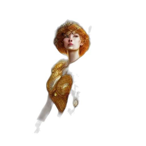 dress, hat, crown, face, oil painting, photorealistic, concept art, fantasy art transparent PNG cut-out