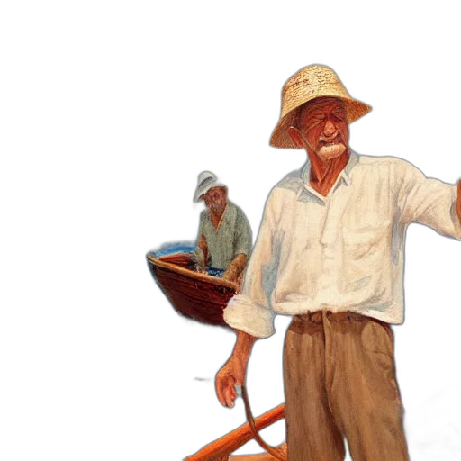 hat, staff, weapon, umbrella, oil painting, concept art, photorealistic, watercolor transparent PNG cut-out