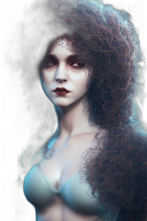 face, mask, creature, fantasy art, photorealistic, concept art, comic book art, dark transparent PNG cut-out