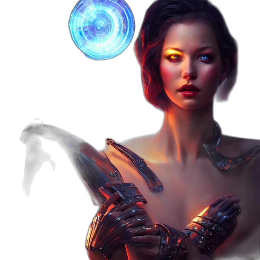 staff, jewelry, weapon, sword, fantasy art, concept art, cyberpunk, comic book art transparent PNG cut-out