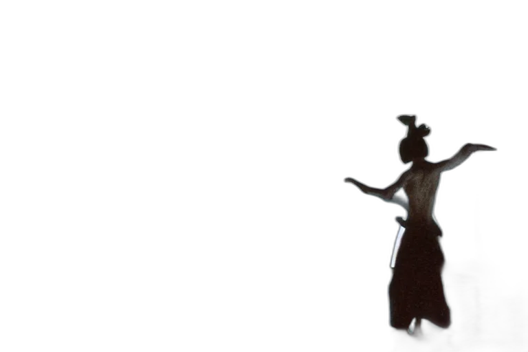 dress, staff, robot, hat transparent PNG cut-out