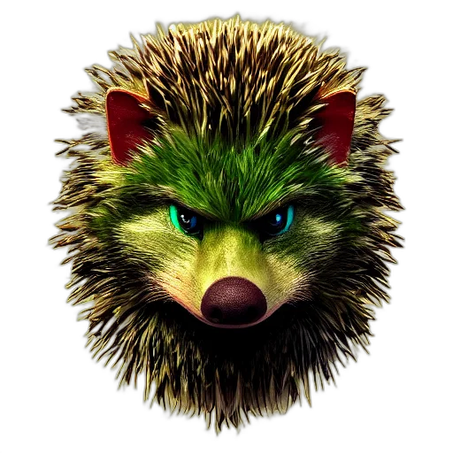 animal, creature, staff, face transparent PNG cut-out