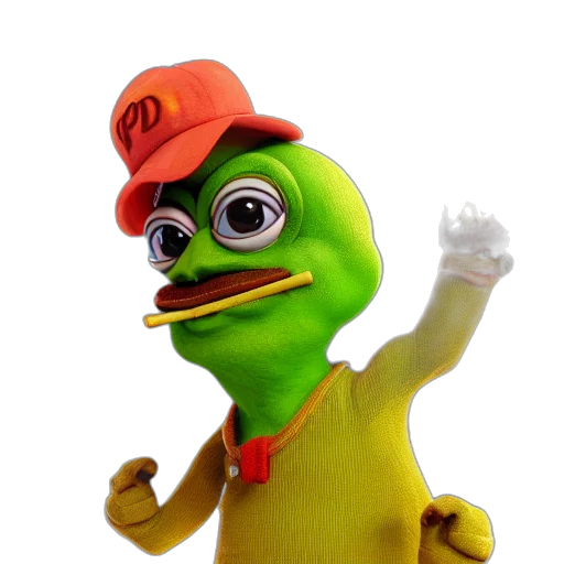 hat, creature, animal, staff transparent PNG cut-out