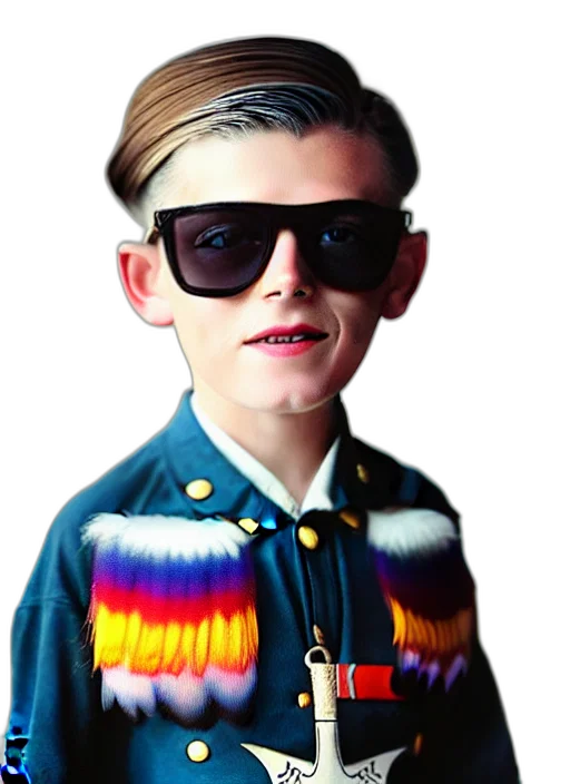 jacket, face, staff, animal transparent PNG cut-out