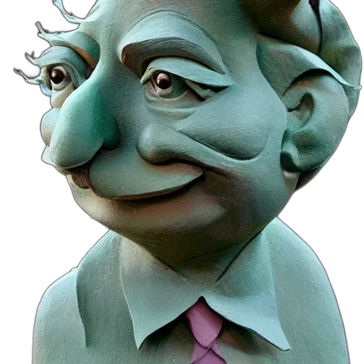 face, mask, staff, robot, 3d render, photorealistic, concept art, cartoon transparent PNG cut-out