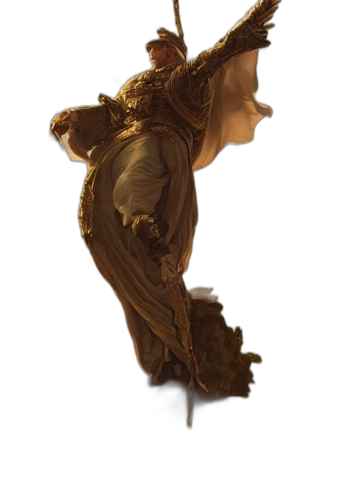 crown, staff, mask, face transparent PNG cut-out