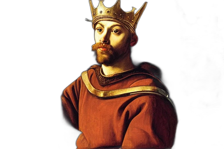 crown, staff, face, sword, photorealistic, concept art, oil painting, fantasy art transparent PNG cut-out