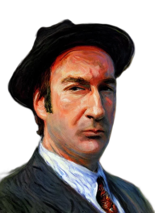 hat, face, oil painting, photorealistic, comic book art, watercolor, detailed, professionally transparent PNG cut-out