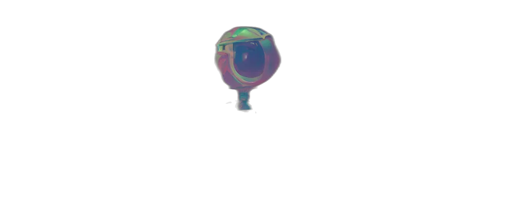 weapon, umbrella, staff, robot, 3d render, vaporwave, pixel art, concept art transparent PNG cut-out