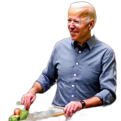 weapon, food, creature, staff, concept art, joe, biden, whole transparent PNG cut-out