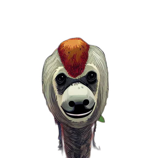 animal, staff, mask, creature transparent PNG cut-out