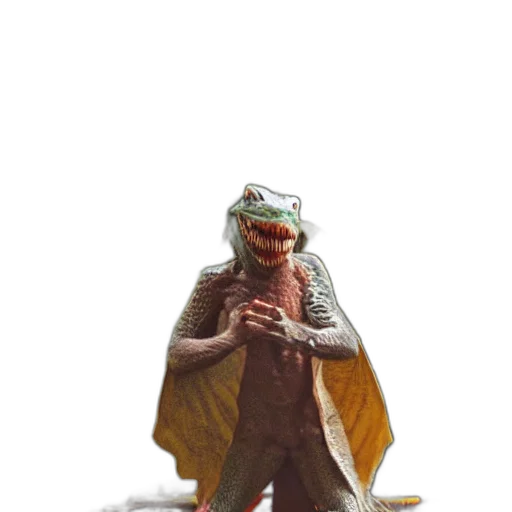 creature, dragon, animal, staff, concept art, 3d render, pixel art, fantasy art transparent PNG cut-out