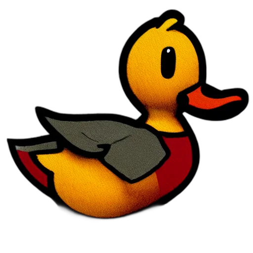 animal, crown, weapon, staff, pixel art, concept art, 3d render, cartoon transparent PNG cut-out