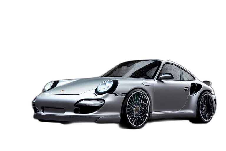 car, photorealistic, 3d render, concept art transparent PNG cut-out