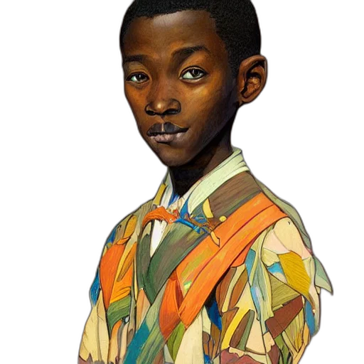 face, jacket, staff, robot, concept art, photorealistic, cartoon, fantasy art transparent PNG cut-out