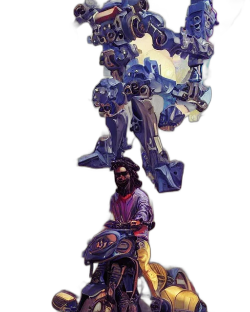 robot, weapon, staff, sword transparent PNG cut-out