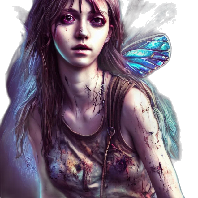 creature, fantasy art, concept art, photorealistic, comic book art, blue, pastel, colorful transparent PNG cut-out