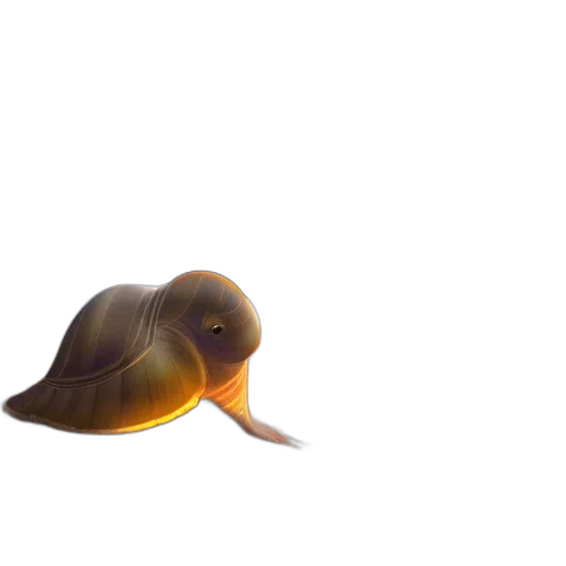 animal, creature, hair, hat, 3d render, photorealistic, concept art, underwater transparent PNG cut-out