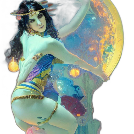 fantasy art, concept art, comic book art, photorealistic transparent PNG cut-out