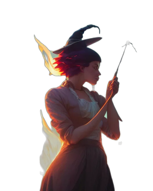staff, dress, weapon, sword, concept art, fantasy art, pixel art, anime transparent PNG cut-out