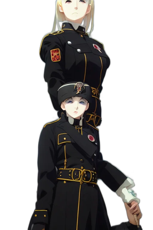staff, jacket, hat, crown transparent PNG cut-out