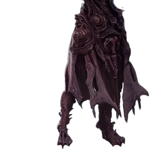 creature, mask, staff, dragon transparent PNG cut-out