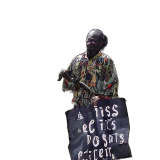 staff, jacket, umbrella, dress transparent PNG cut-out