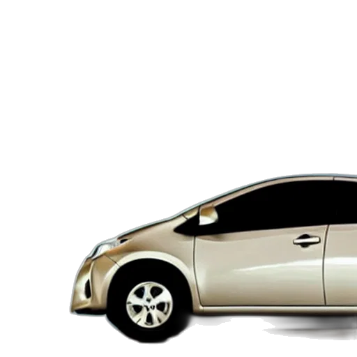 car, 3d render, photorealistic, concept art, cartoon, space, grey, 2008 transparent PNG cut-out