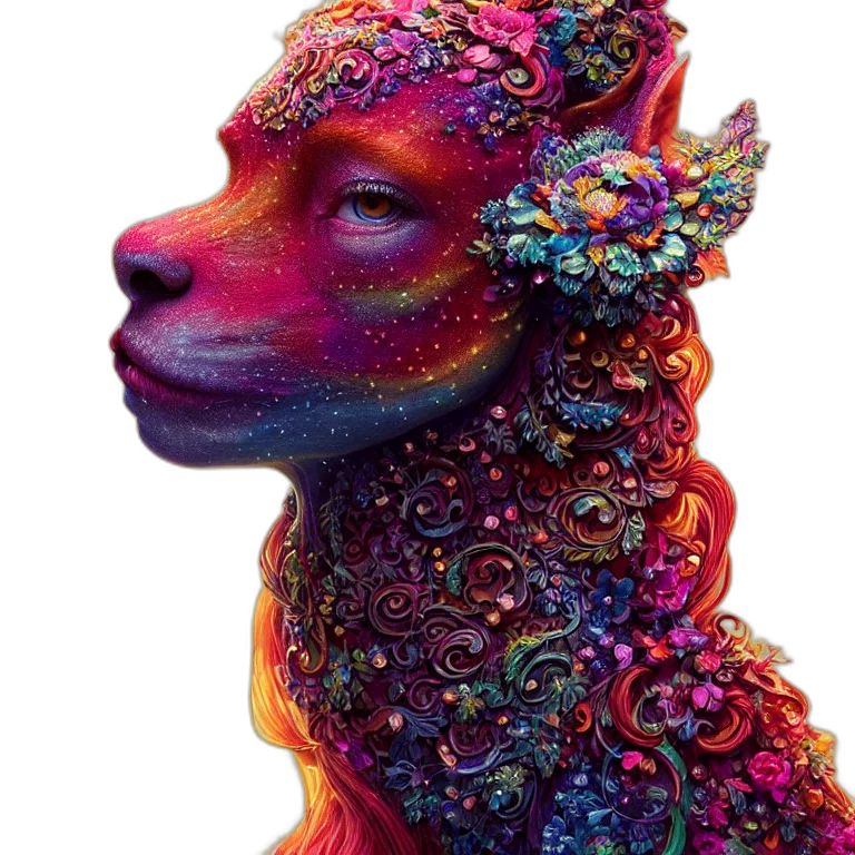 mask, creature, dragon, face, fantasy art, concept art, photorealistic, 3d render transparent PNG cut-out