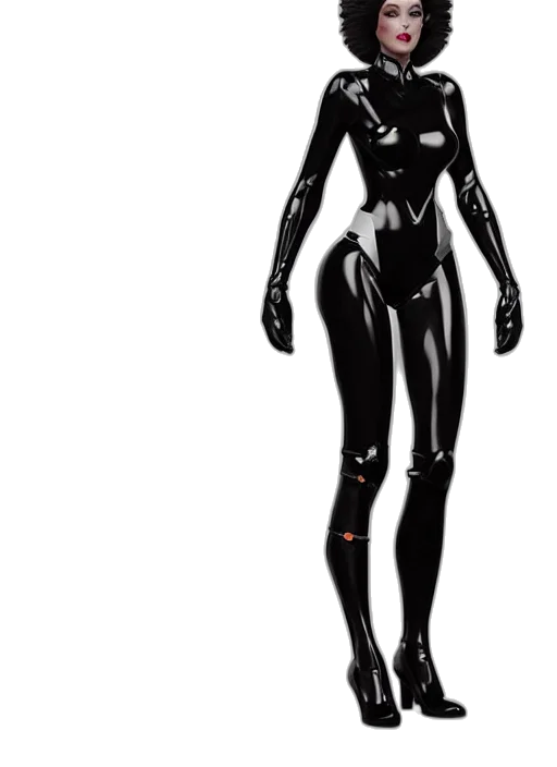 robot, dress, mask, creature transparent PNG cut-out