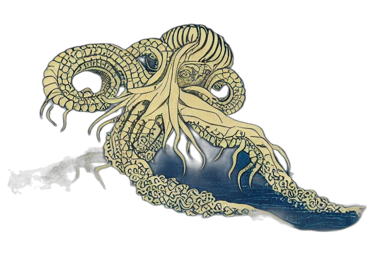 creature, dragon, mask, crown, concept art, fantasy art, watercolor, 3d render transparent PNG cut-out