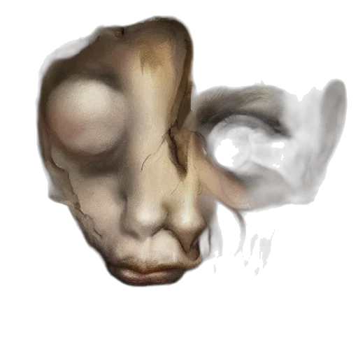 face, mask, creature, robot transparent PNG cut-out