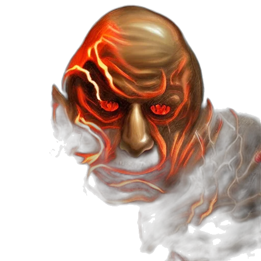 mask, face, creature, staff transparent PNG cut-out