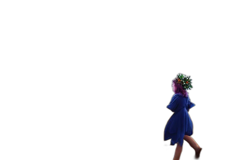dress, crown, flower, hat, 3d render, concept art, pixel art, vaporwave transparent PNG cut-out