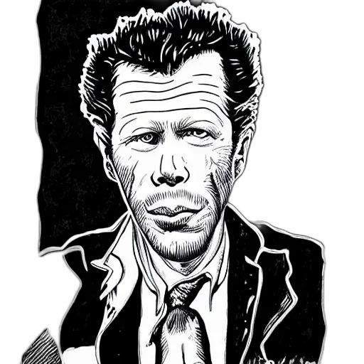 face, comic book art, cartoon, photorealistic transparent PNG cut-out