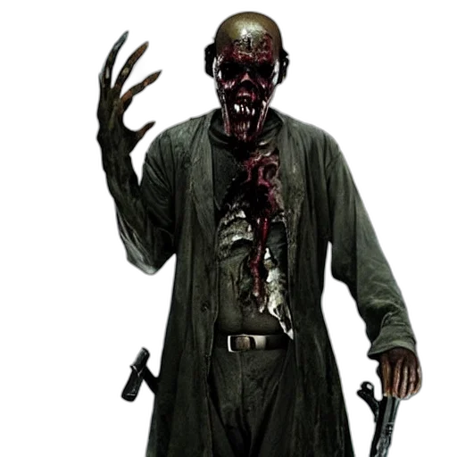 staff, concept art, 3d render, comic book art, pixel art, dark, samuel, jackson transparent PNG cut-out