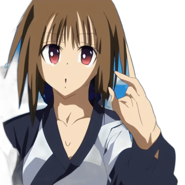 staff, jacket, dress, jewelry, anime, cartoon, pixel art, photorealistic transparent PNG cut-out