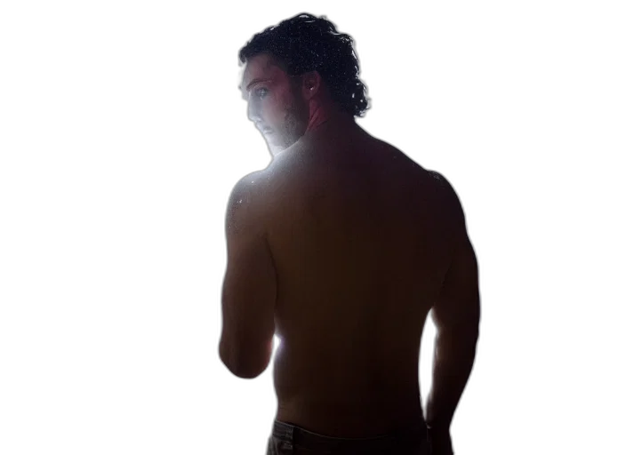 jacket, staff, hair, creature, photorealistic, concept art, photo, still transparent PNG cut-out