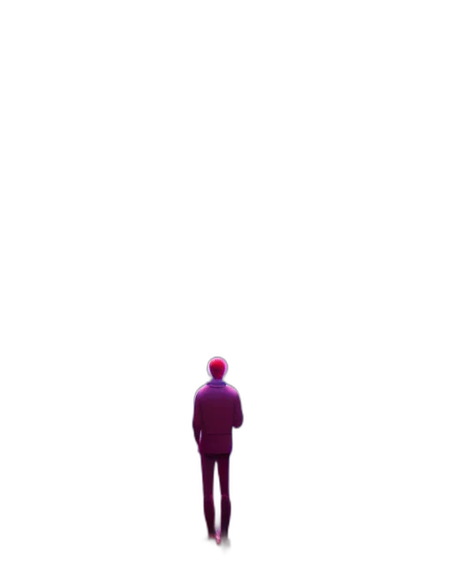 robot, creature, jacket, face transparent PNG cut-out
