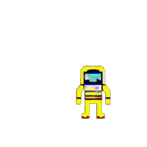robot, creature, staff, animal transparent PNG cut-out