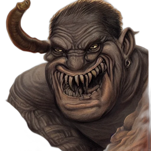 creature, face, staff, mask transparent PNG cut-out