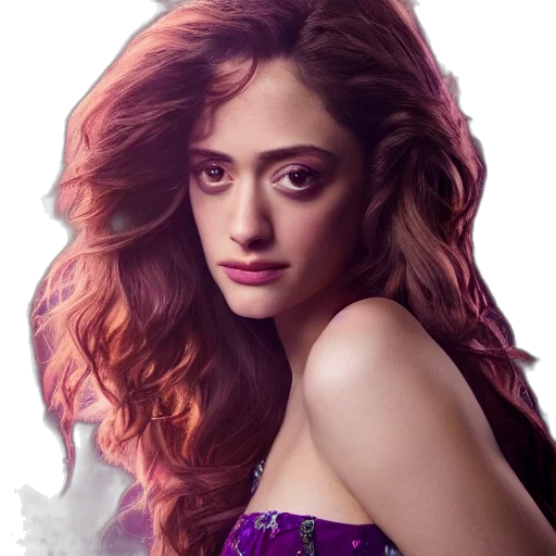 hair, face, dress, photorealistic transparent PNG cut-out
